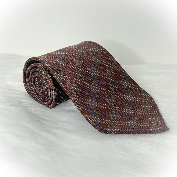 💕Beautiful Jhane Barnes Mens Silk Tie💕 - Picture 9 of 12